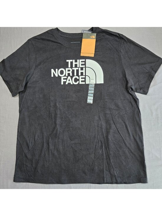 The North Face Other - NEW The North Face XL T-Shirt Black Logo Print Casual 100% Cotton Short Sleeve